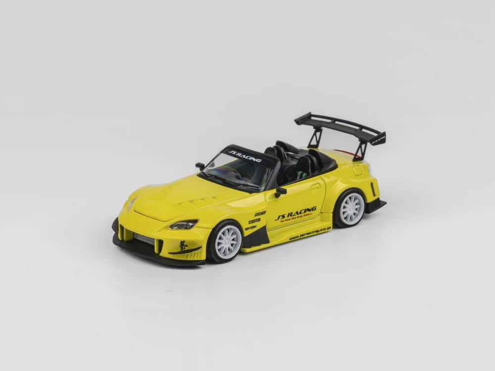 Micro Turbo 1/64 J's Racing S2000 Indy Yellow Pearl - Diecast Toyz Australia