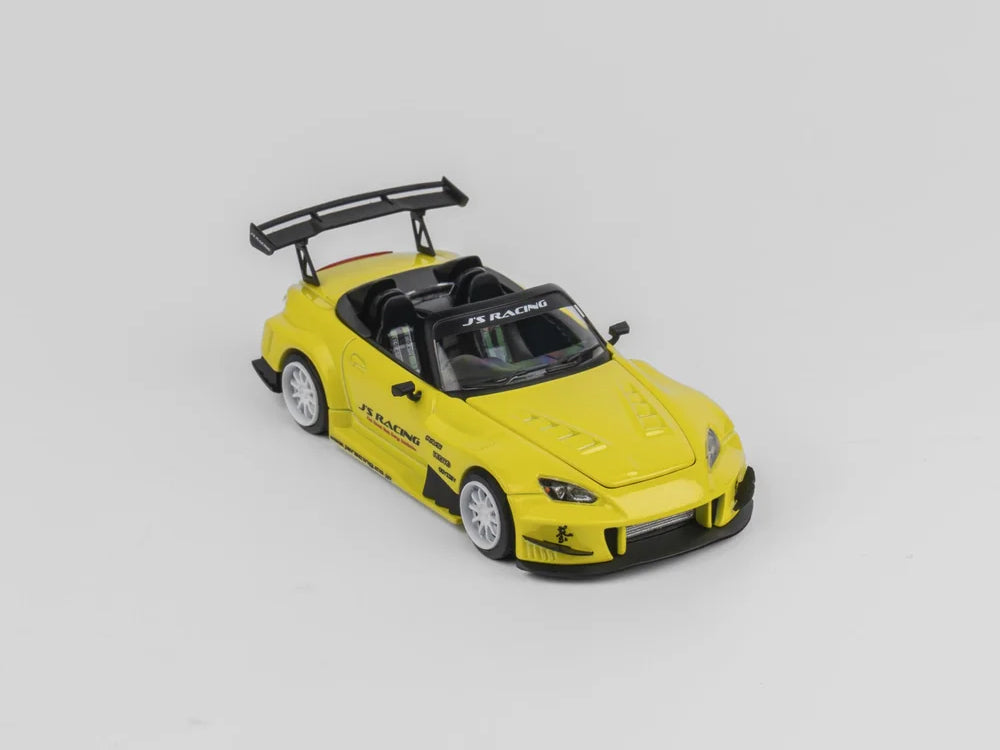 Micro Turbo 1/64 J's Racing S2000 Indy Yellow Pearl - Diecast Toyz Australia