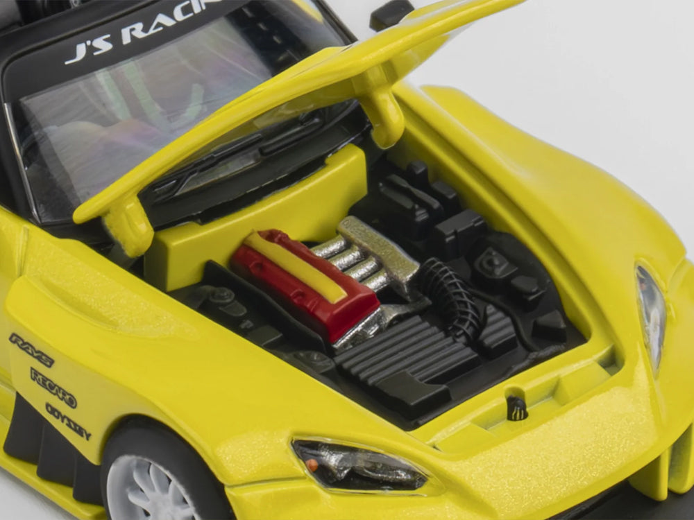 Micro Turbo 1/64 J's Racing S2000 Indy Yellow Pearl - Diecast Toyz Australia