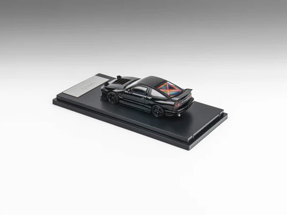 Micro Turbo 1/64 Nissan Silvia 180SX Spirit MIYABI Piano Black