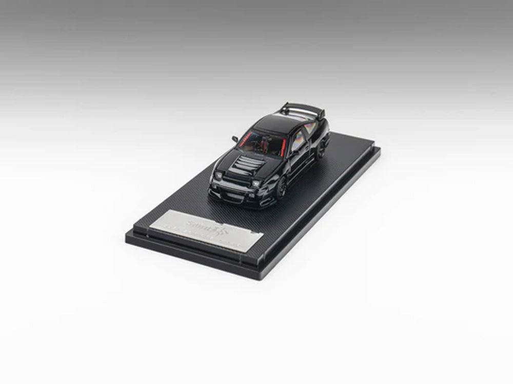Micro Turbo 1/64 Nissan Silvia 180SX Spirit MIYABI Piano Black