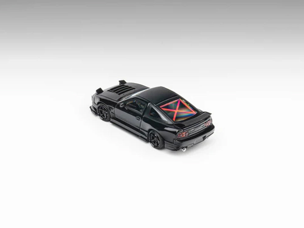 Micro Turbo 1/64 Nissan Silvia 180SX Spirit MIYABI Piano Black