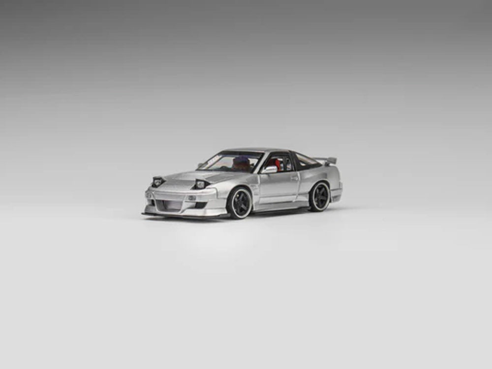 Micro Turbo 1/64 Nissan Silvia 180SX Spirit Rei MIYABI Silver