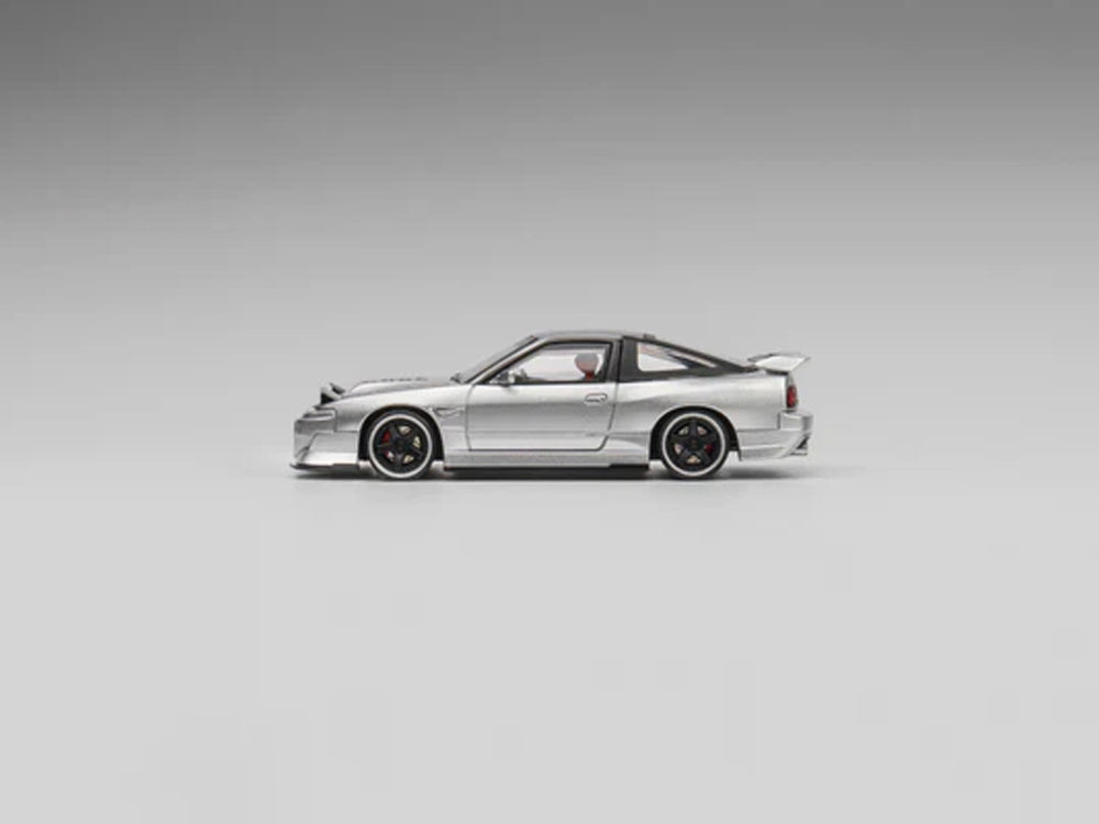 Micro Turbo 1/64 Nissan Silvia 180SX Spirit Rei MIYABI Silver