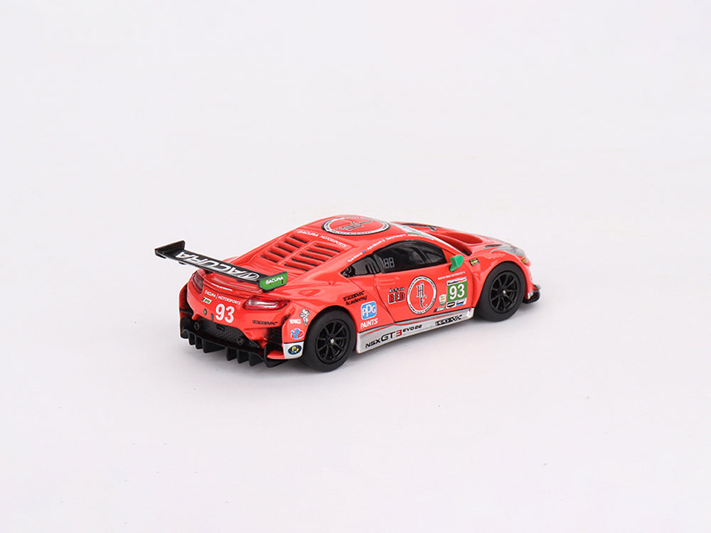 MiniGT 1/64 Acura NSX GT3 EVO22 #93 WTR Racers Edge Motorsport IMSA 2023 Daytona 24Hr - Diecast Toyz Australia