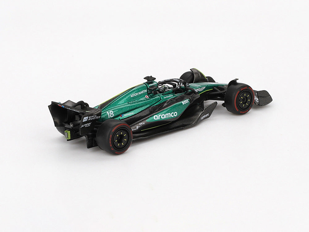 MiniGT 1/64 Aston Martin AMR24 F1 #18 Lance Stroll Bahrain GP