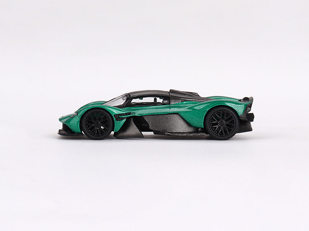 MiniGT 1/64 Aston Martin Valkyrie Aston Martin Racing Green - Diecast Toyz Australia