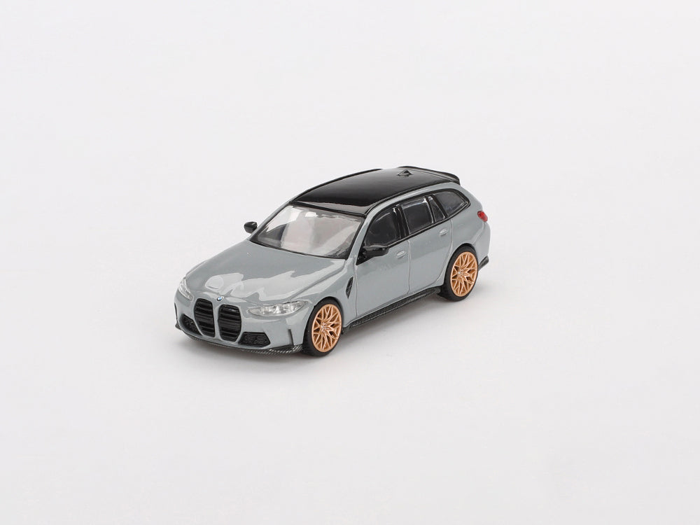 MiniGT 1/64 BMW M3 Competition Touring G81 Brooklyn Grey
