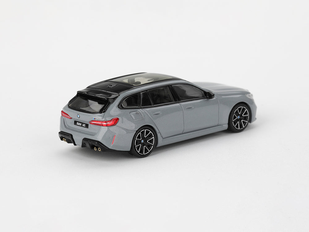 MiniGT 1/64 BMW M5 Touring G99 Brooklyn Metallic Grey