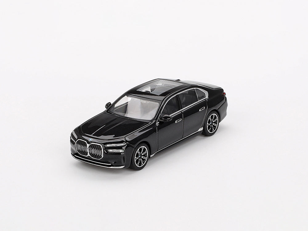 MiniGT 1/64 BMW i7 eDrive50 Black Sapphire