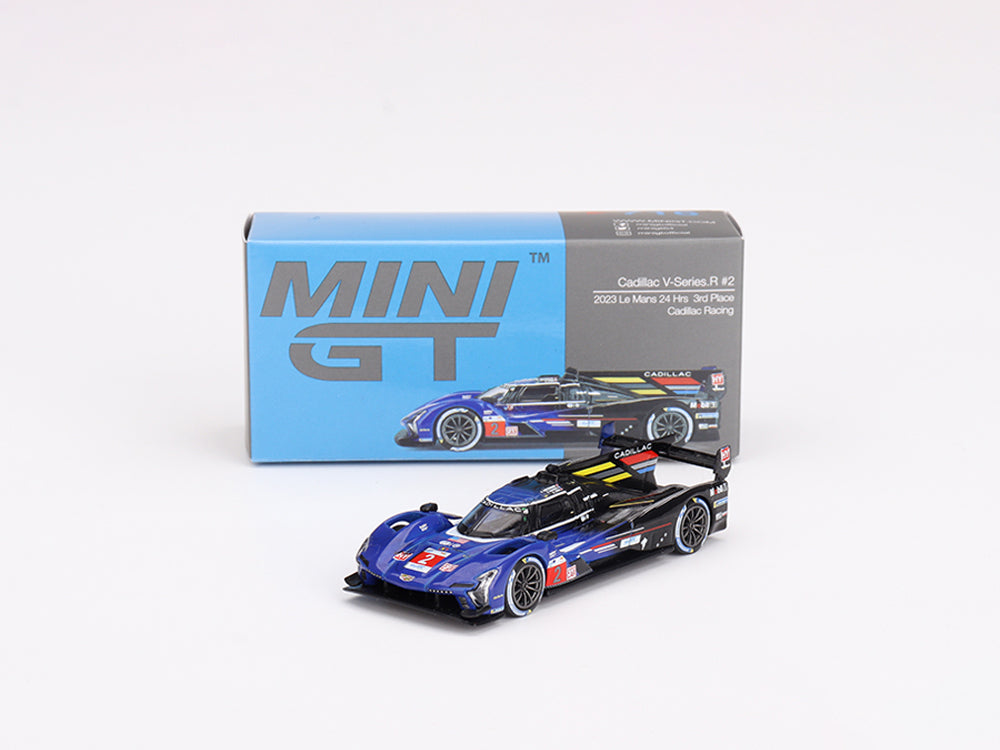 MiniGT 1/64 Cadillac V Series R #02 Cadillac Racing 2023 Le Mans 24Hr 3rd Place - Diecast Toyz Australia