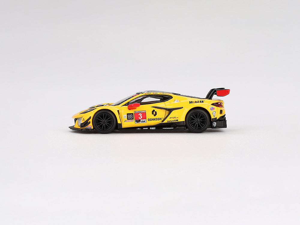 MiniGT 1/64 Chevrolet Corvette Z06 GT3.R #3 Corvette Racing by Pratt Miller Motorsports 2024 IMSA Daytona 24Hr