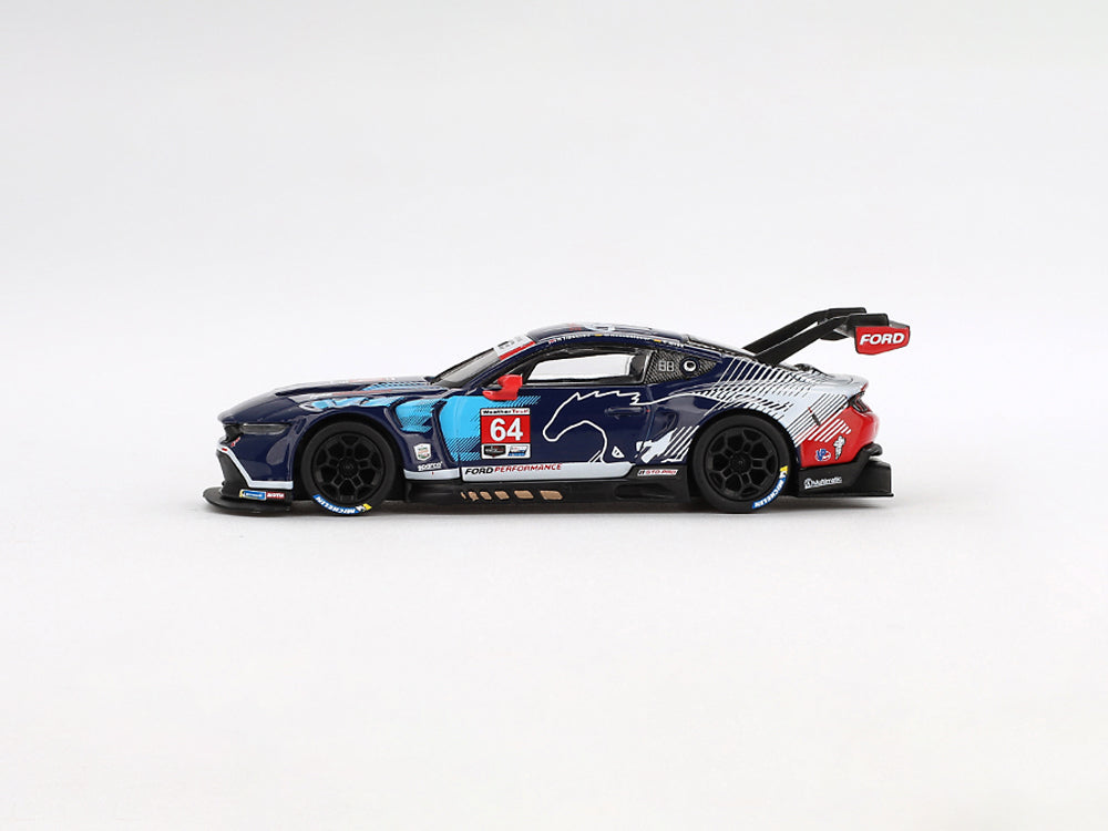 MiniGT 1/64 Ford Mustang GT3 #64 Multimatic Motorsports 2024 IMSA Daytona 24Hr
