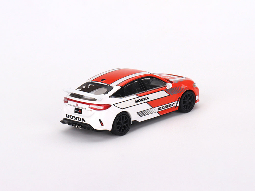 MiniGT 1/64 Honda Civic Type R FL5 2023 Pace Car Red/White - Diecast Toyz Australia