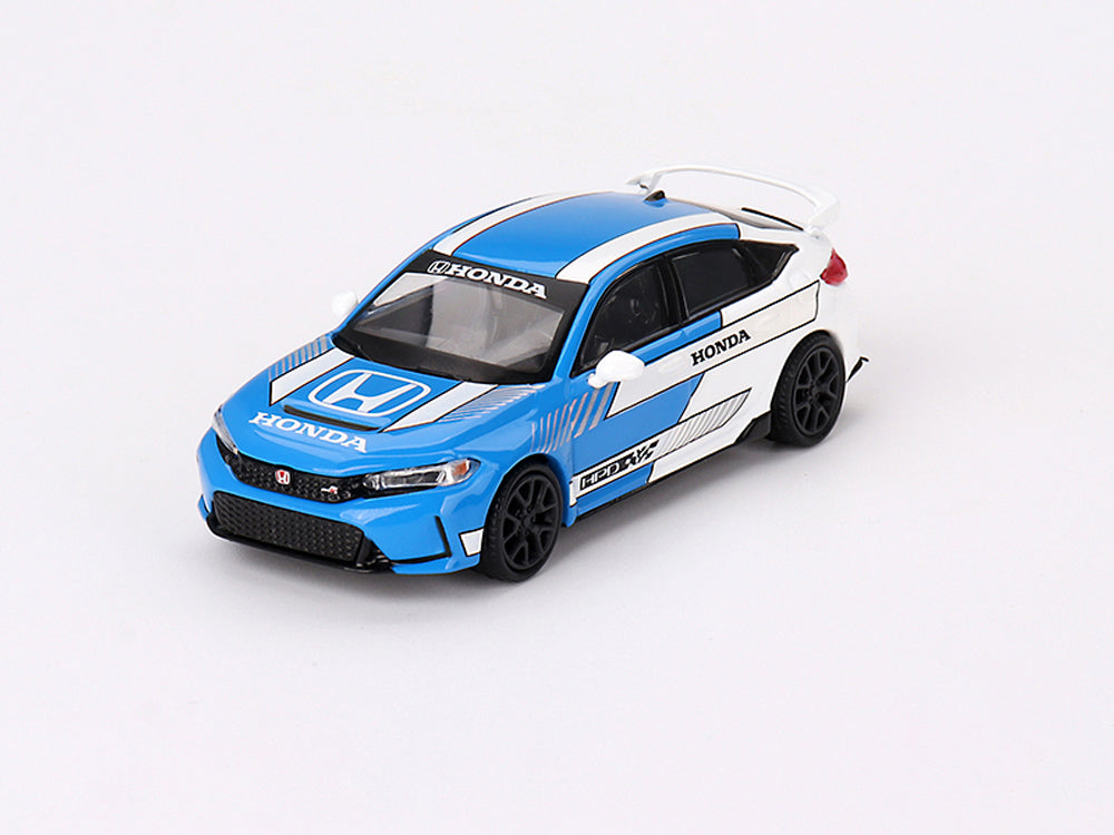 MiniGT 1/64 Honda Civic Type R FL5 #3 2023 Pace Car Blue - Diecast Toyz Australia