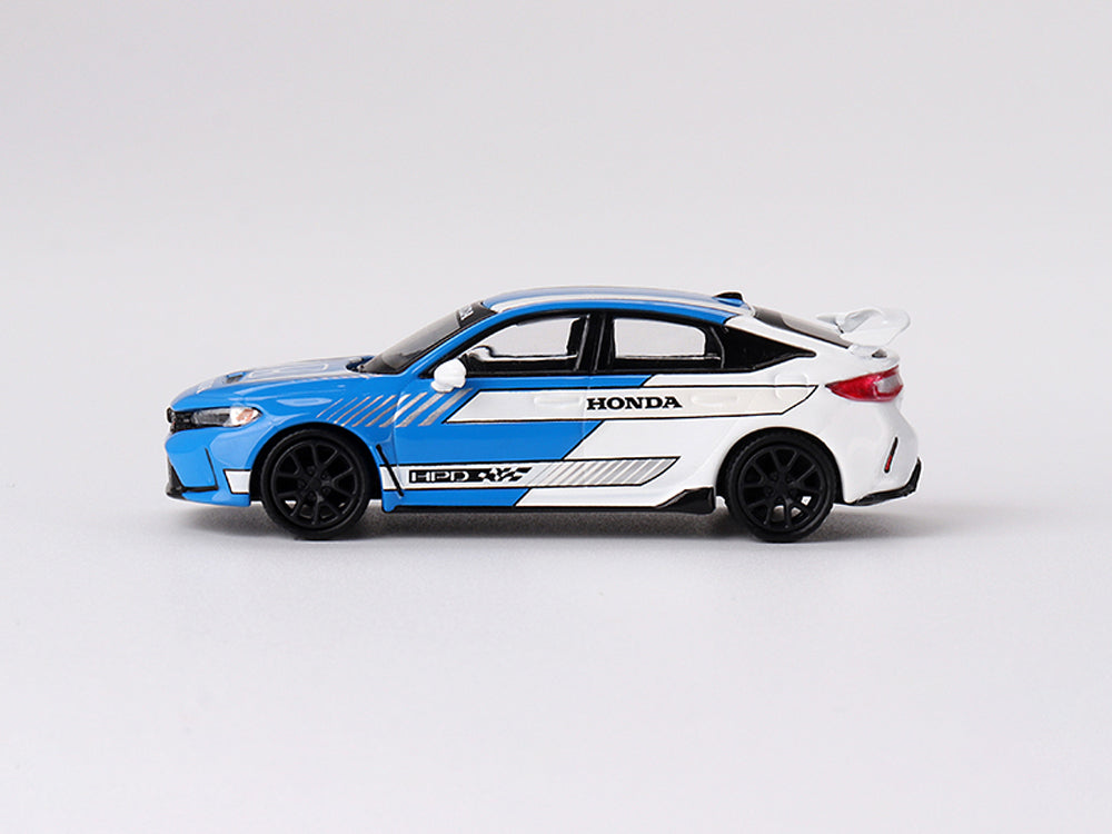 MiniGT 1/64 Honda Civic Type R FL5 #3 2023 Pace Car Blue - Diecast Toyz Australia