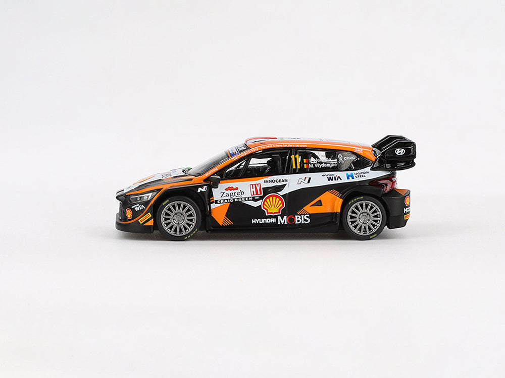MiniGT 1/64 Hyundai i20n Rally 1 Hybrid #11 2023 Rally Croatia Power Stage Winner