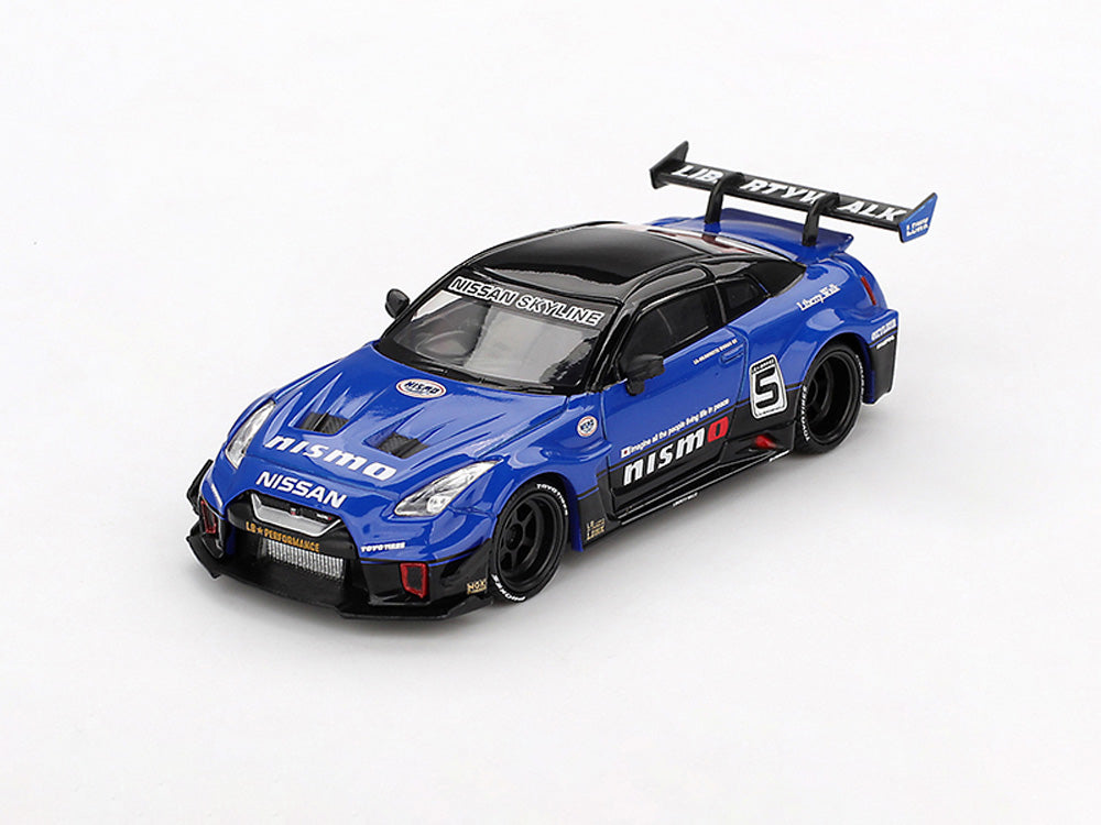 MiniGT 1/64 LB-Silhoutte Works GT Nissan 35GT-RR Ver2 Blue