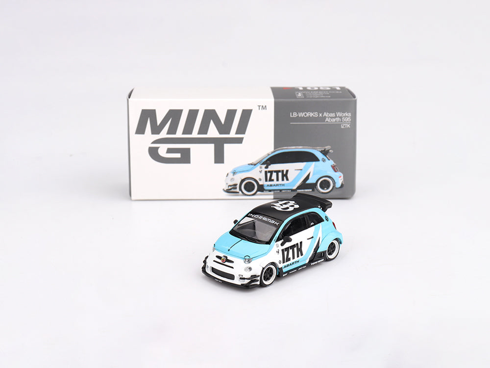 MiniGT 1/64 LB-Works X Abas Works ABARTH 595 IZTK - Diecast Toyz Australia