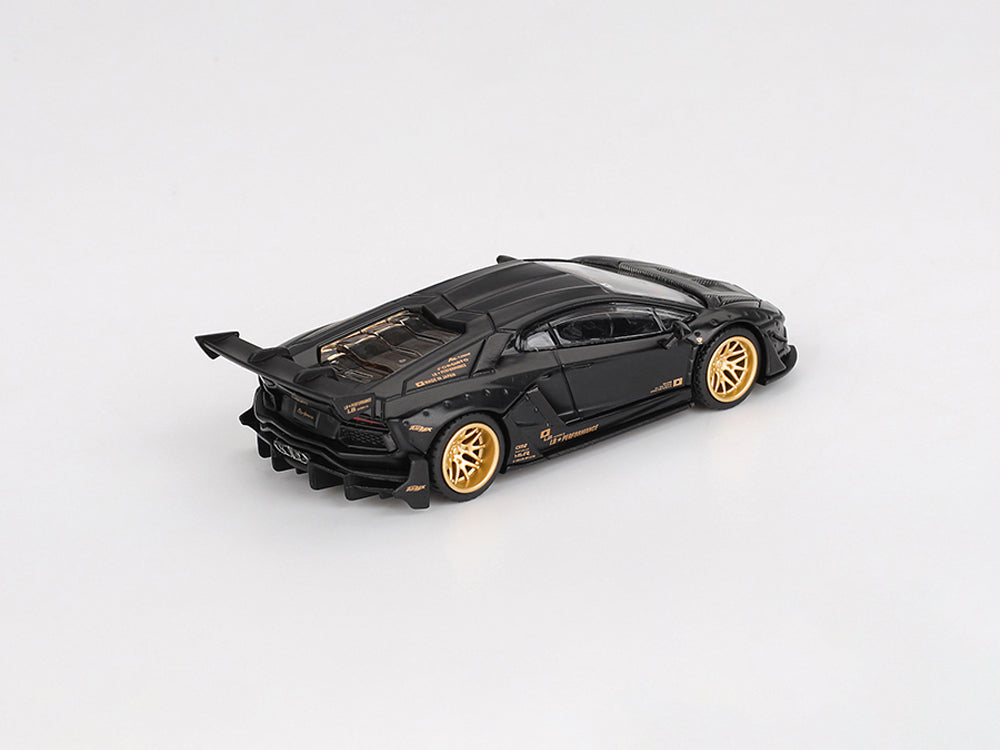 MiniGT 1/64 LB★WORKS Lamborghini Aventador Limited Edition Matte Black