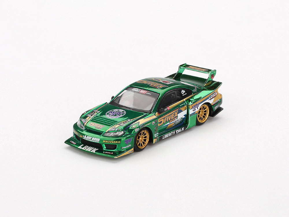 MiniGT 1/64 LB Super Silhouette S15 Silvia LBWK 2024 Fausto Racing