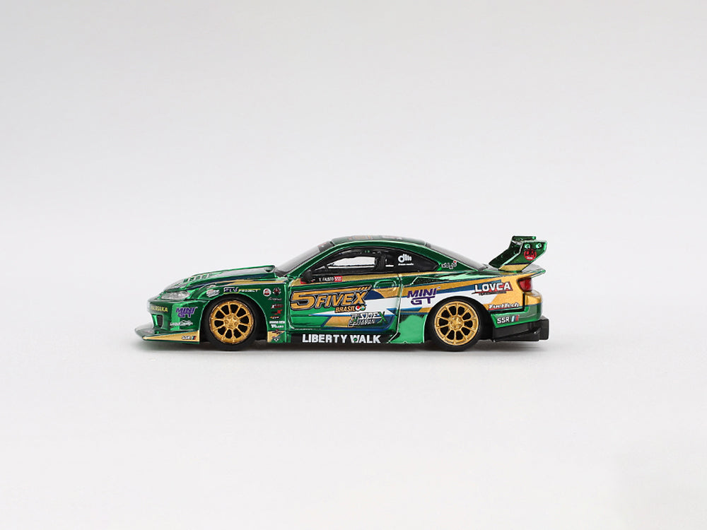 MiniGT 1/64 LB Super Silhouette S15 Silvia LBWK 2024 Fausto Racing