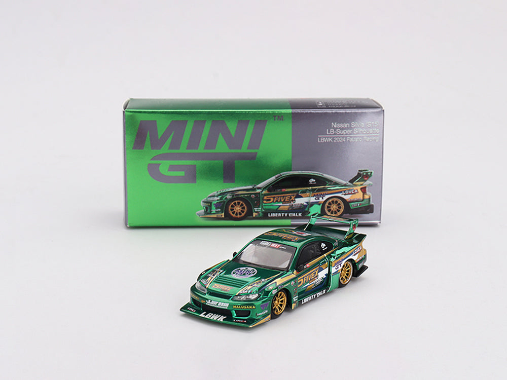 MiniGT 1/64 LB Super Silhouette S15 Silvia LBWK 2024 Fausto Racing
