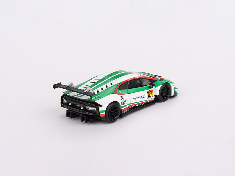 MiniGT 1/64 Lamborghini Huracan GT3 EVI #87 "Bamboo Airways" JLOC 2022 Super GT Series - Diecast Toyz Australia