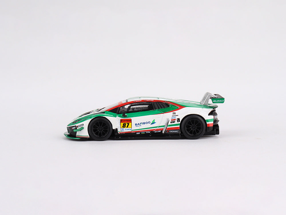 MiniGT 1/64 Lamborghini Huracan GT3 EVI #87 "Bamboo Airways" JLOC 2022 Super GT Series - Diecast Toyz Australia