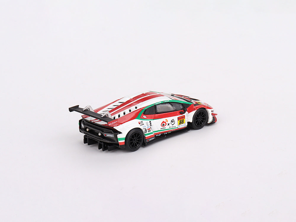 MiniGT 1/64 Lamborghini Huracan GT3 EVI #88 "Weibo Primez" JLOC 2022 Super GT Series - Diecast Toyz Australia