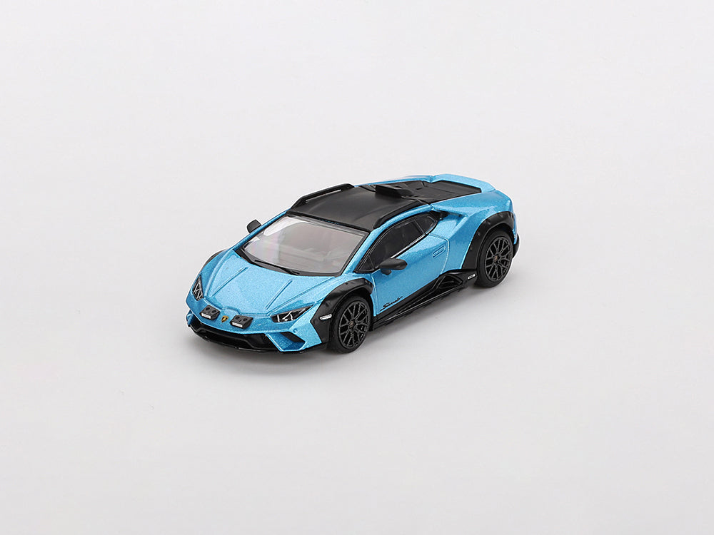 MiniGT 1/64 Lamborghini Huracan Sterrato Blu Aegir - Diecast Toyz Australia