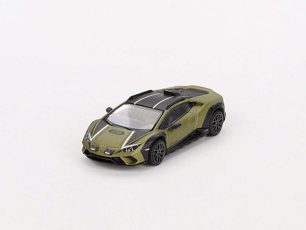 MiniGT 1/64 Lamborghini Huracan Sterrato Verde Gea Matt