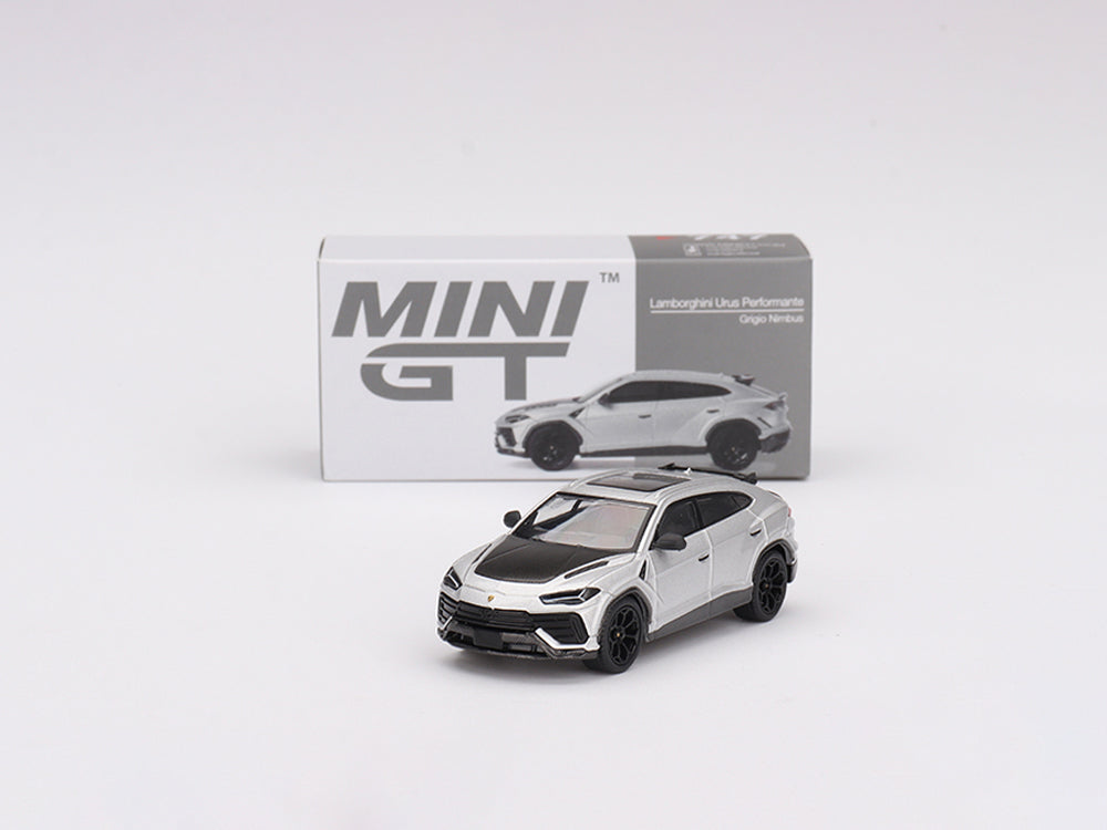 MiniGT 1/64 Lamborghini Urus Performante Grigio Nimbus - Diecast Toyz Australia