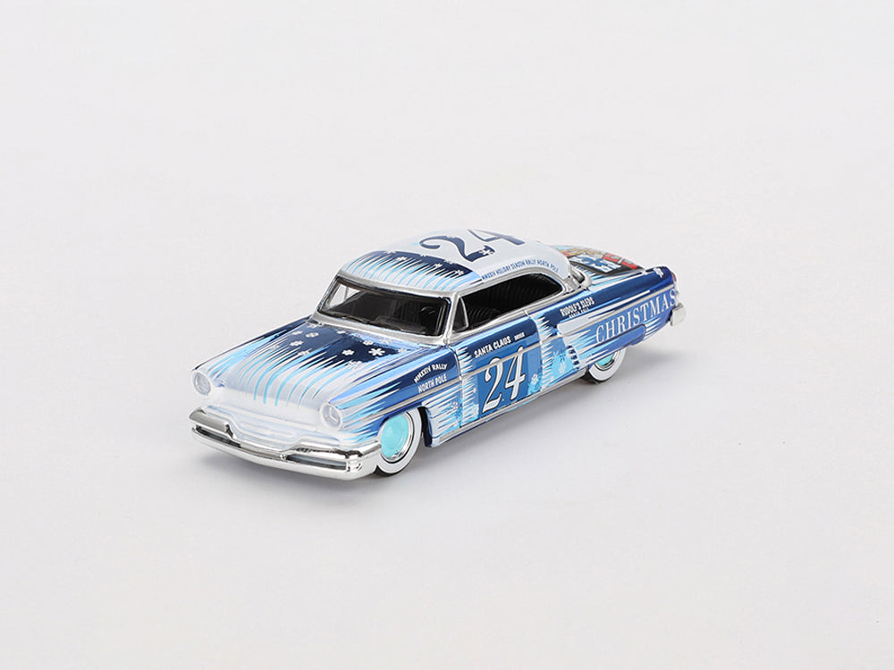 MiniGT 1/64 Lincoln Capri Christmas Hot Rod By Tim Sadchikov 2024 Christmas Edition - Diecast Toyz Australia
