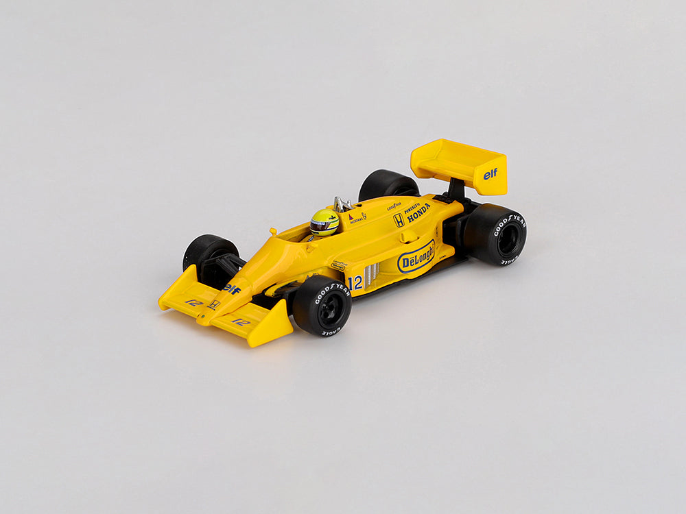 MiniGT 1/64 Lotus 99T #12 Ayrton Senna 1987 Monaco Grand Prix Winner Blister Packaging - Diecast Toyz Australia