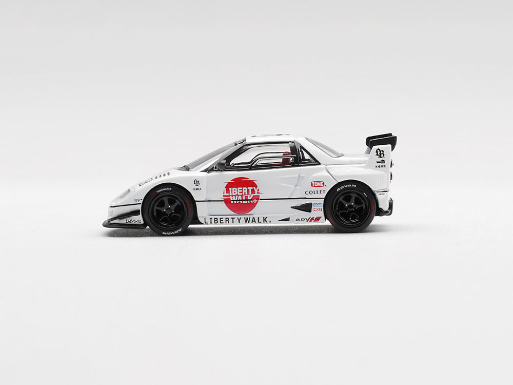 MiniGT Mazda AZ-1 Liberty Walk LB40 LB-Hinomaru White - Diecast Toyz Australia