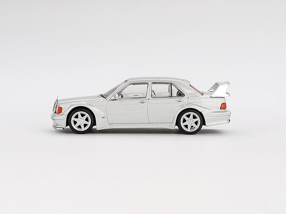 MiniGT 1/64 Mercedes-Benz 190E 2.5-16 Evolution II Astral Silver