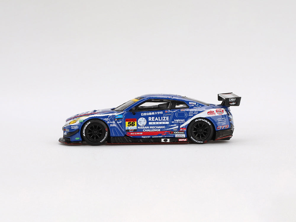 MiniGT 1/64 Nissan GT-R NISMO GT3 #56 Realize Nissan Mechanic Challenge GT-R Kondo Racing 2023 Super GT Series