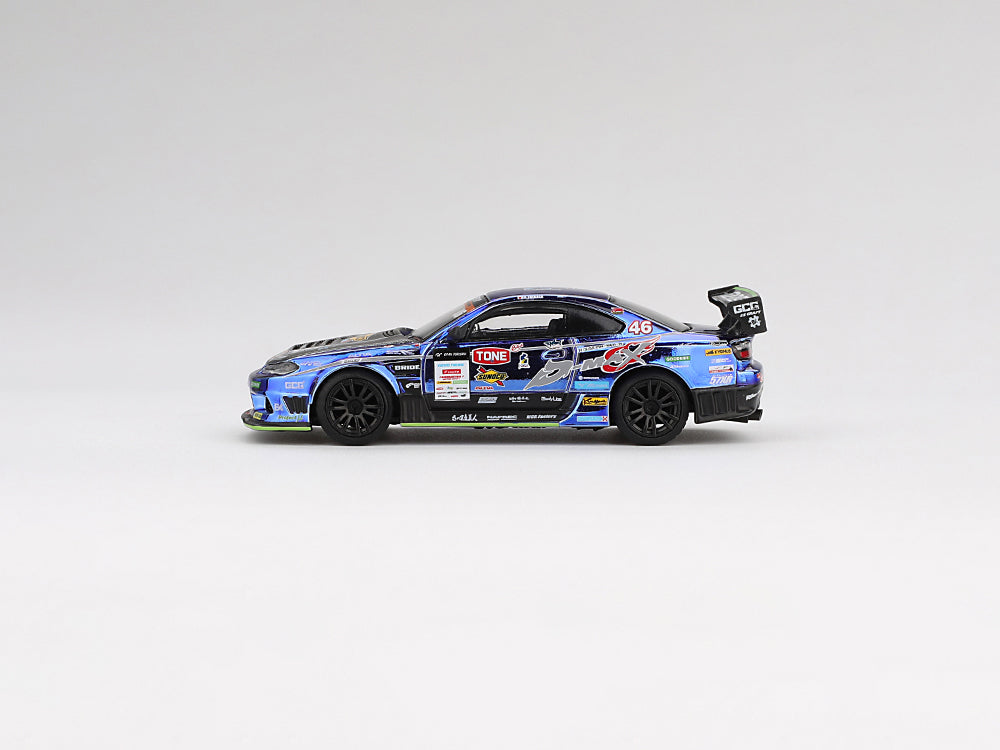 MiniGT 1/64 Nissan Silvia S15 #46 D-MAX Racing 2023 D1 Grand Prix Blister Package