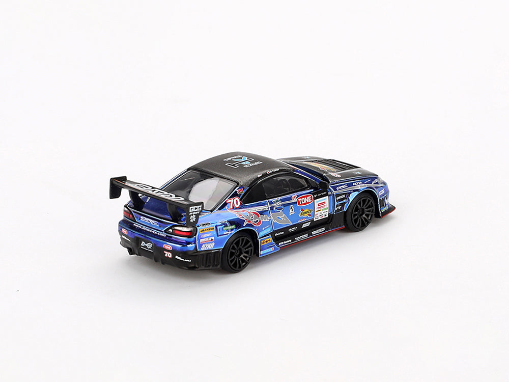MiniGT 1/64 Nissan Silvia S15 #70 D-MAX Racing 2023 D1 Grand Prix Japan Exclusive Blister Package