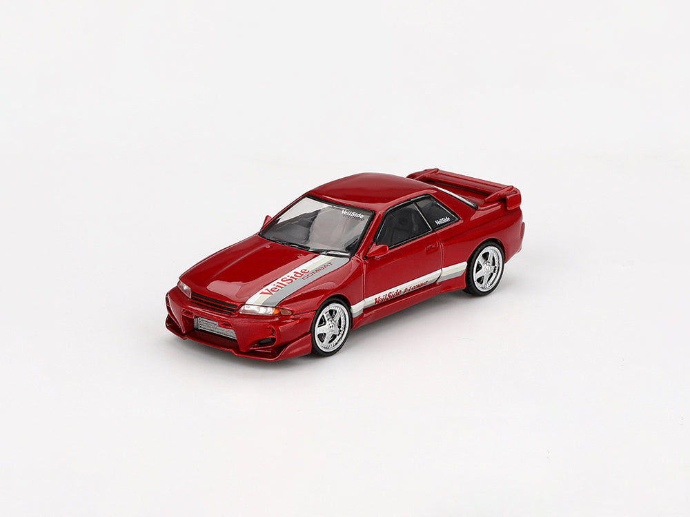 MiniGT 1/64 Nissan Skyline GTR R32 Veilside Combat C-I Gem Red