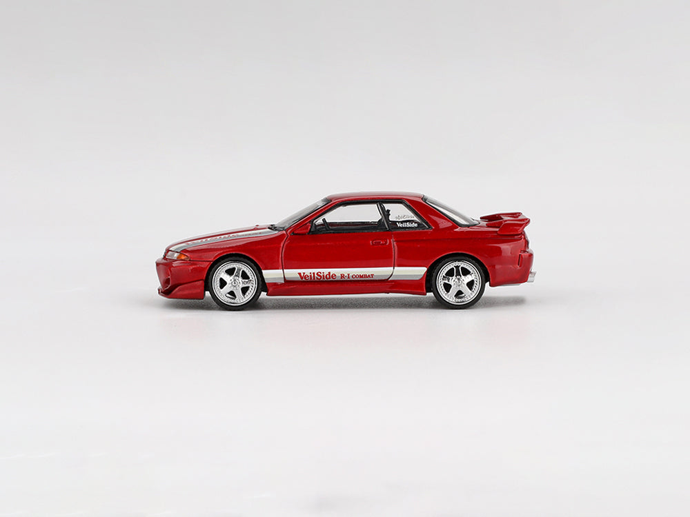 MiniGT 1/64 Nissan Skyline GTR R32 Veilside Combat C-I Gem Red