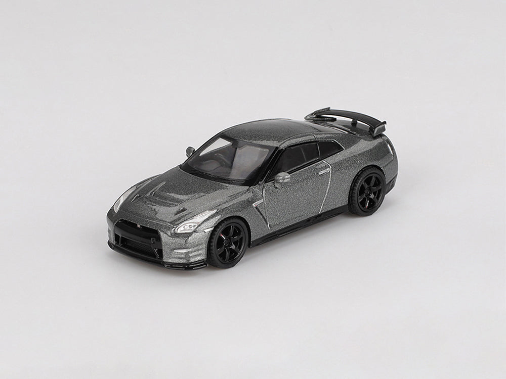MiniGT 1/64 Nissan Skyline GTR R35 NISMO 2013 CRS Version Dark Metal Grey