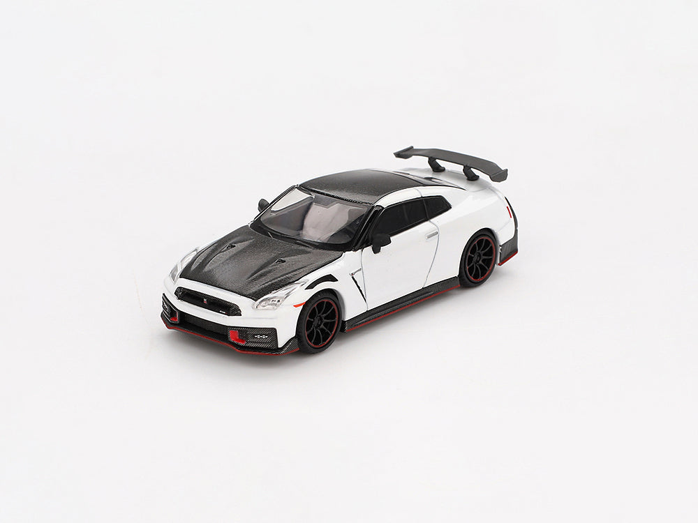 MiniGT 1/64 Nissan Skyline GTR R35 NISMO 2024 Brilliant White Pearl