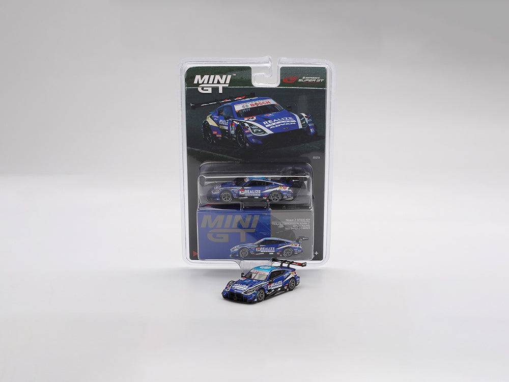 MiniGT 1/64 Nissan Z GT500 #24 Realize Coporation Advan Z Konda Racing 2023 Super GT Series
