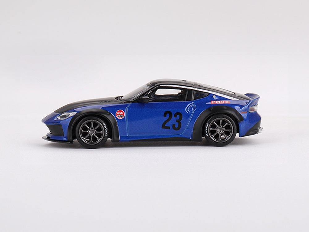 MiniGT 1/64 Nissan Z LB★NATION WORKS Serian Blue - Diecast Toyz Australia
