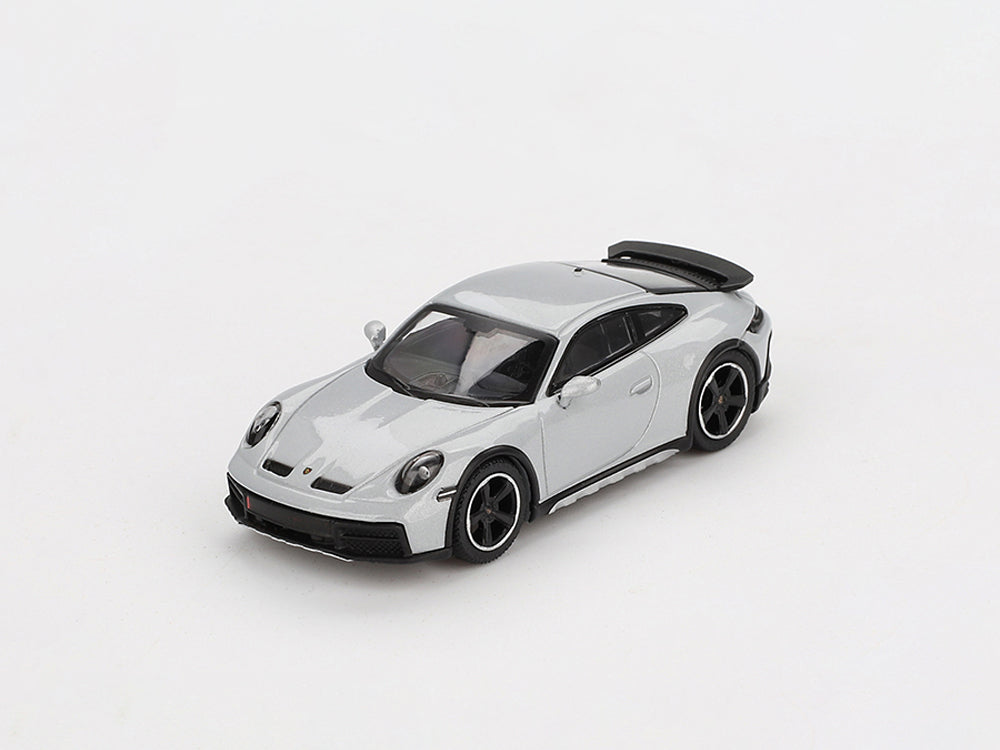 MiniGT 1/64 Porsche 911 Dakar Ice Gray Metallic