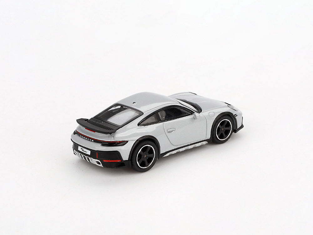 MiniGT 1/64 Porsche 911 Dakar Ice Gray Metallic