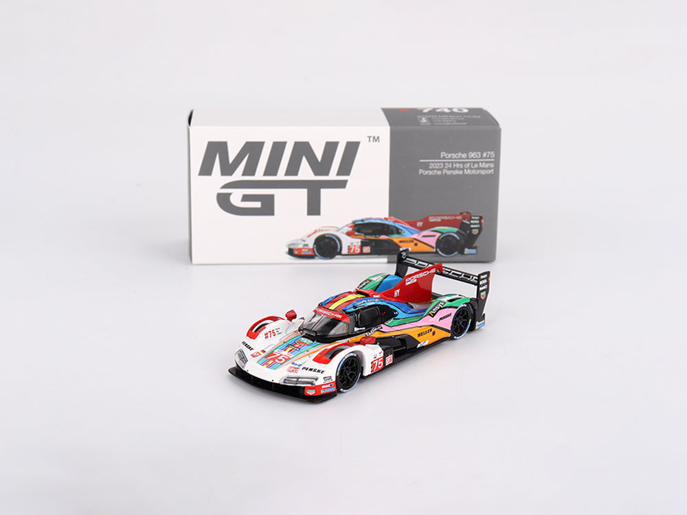 MiniGT 1/64 Porsche 963 Le Mans 24 Hours 2023 #75 Porsche Penske Motorsports