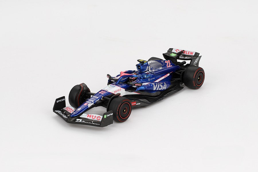 MiniGT 1/64 RB VCARB 01 #22 Yuki Tsunoda 2024 F1 Bahrain Grand Prix